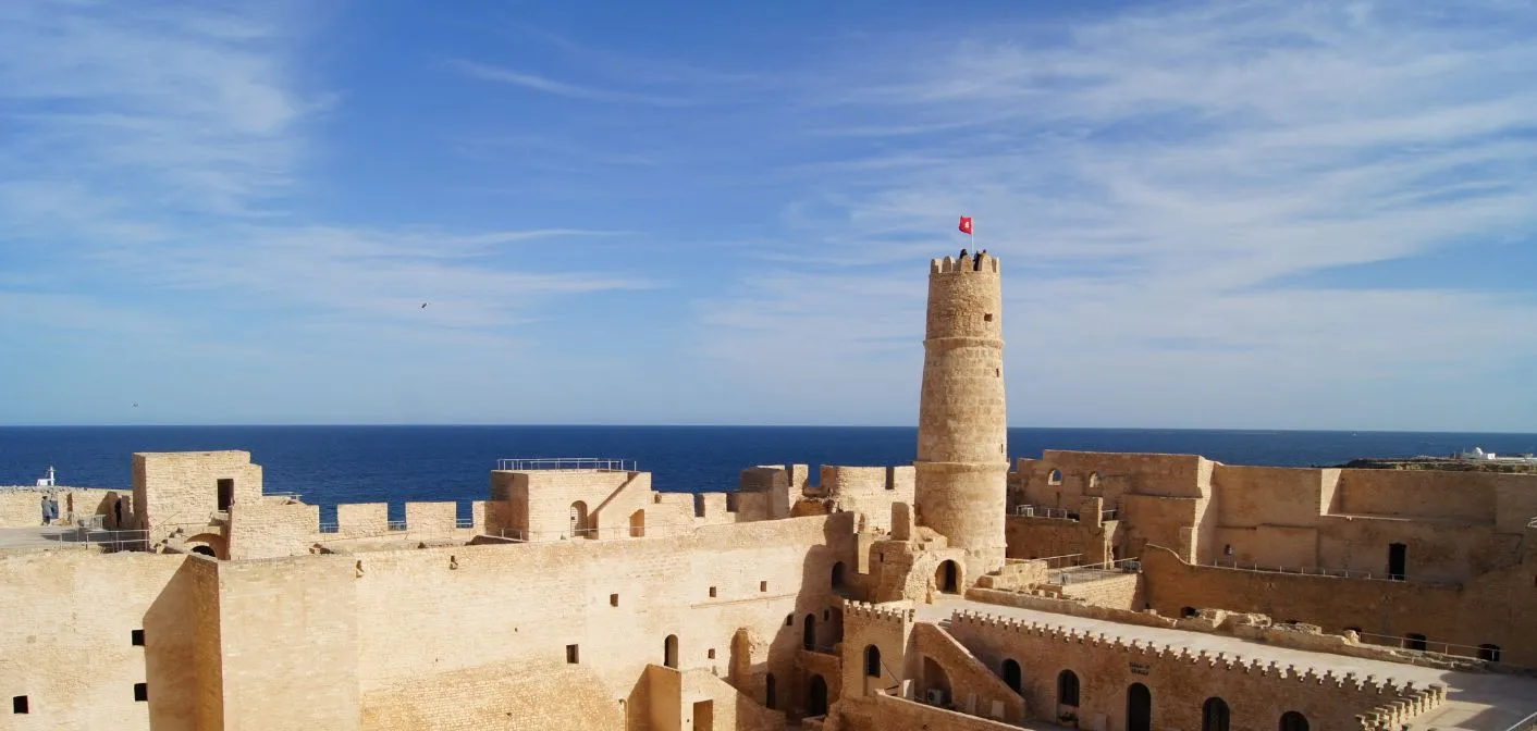 Vue de Monastir, Tunisie
