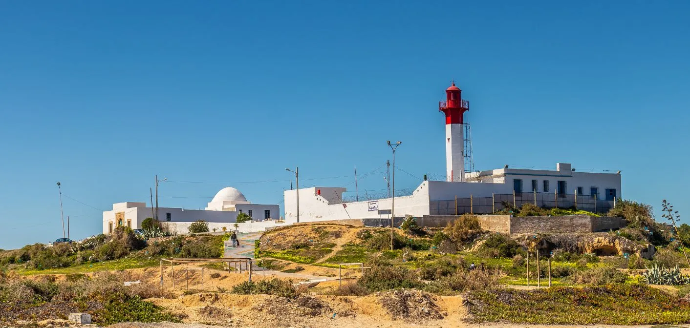 Vue de Mahdia, Tunisie