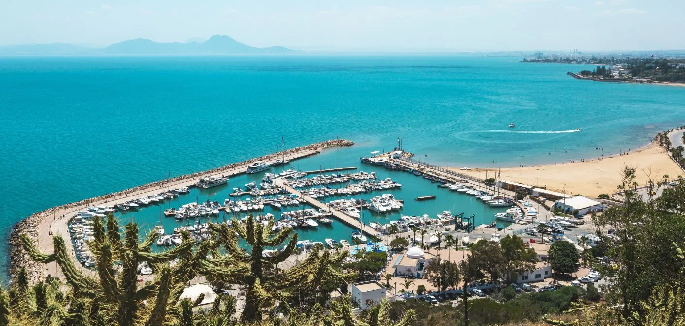 Vue de Sidi Bouzid, Tunisie